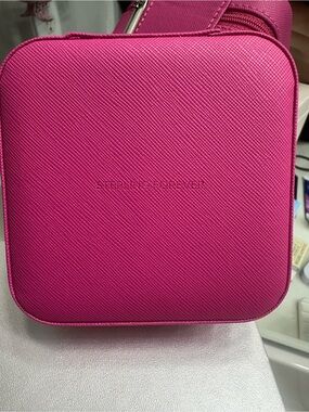 Sterling Forever Hot Pink Jewelry Travel Case